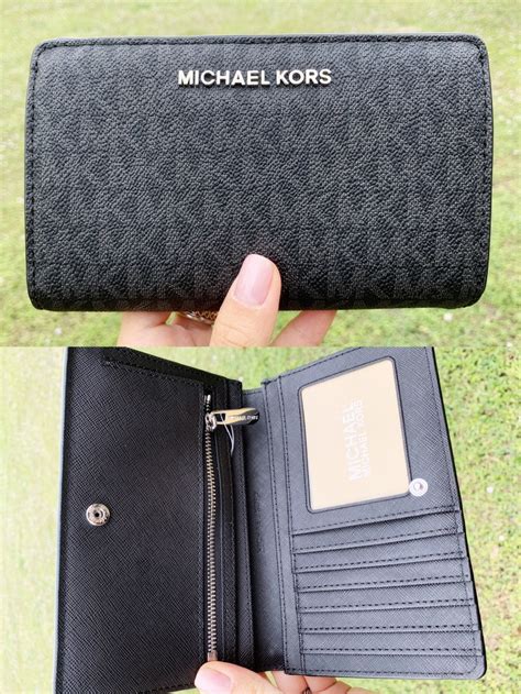 michael kors small slim wallet|Michael Kors small black wallet.